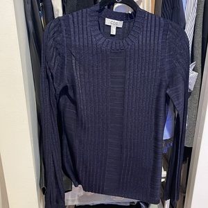 COS blue shirt